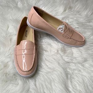 Patent Leather Loafers Pink Size 8.5